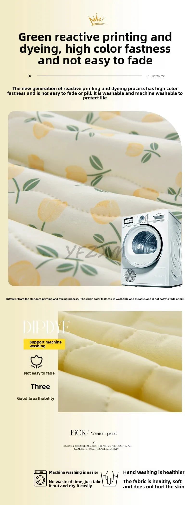 Edredón Floral de Verano — Suave, Transpirable y Apto para Aire Acondicionado - QueensalesOF
