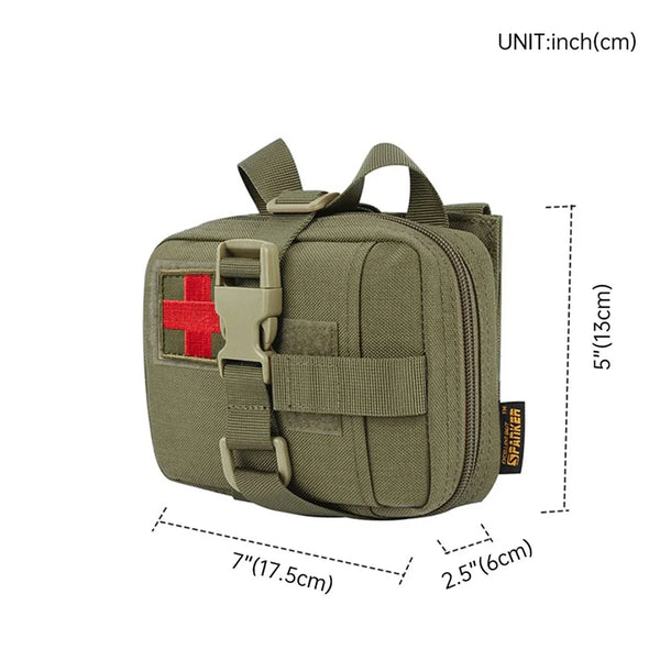 EXCELLENT ELITE SPANKER Tactical Medical Pouch Molle EDC Bag Outdoor Hunting Camping Accessories Pocket - QueensalesOF