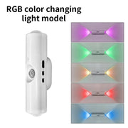 LED Cabinet Lights Motion Sensor Ambient Light Magnetic RGB Rechargeable Wall Sunset Lamp Hallway Stairs Kitchen Night Light - QueensalesOF