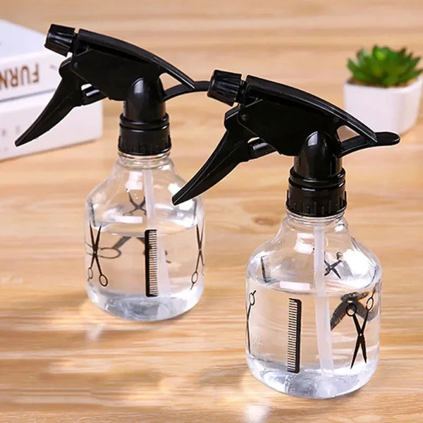 Flower Sprayer Spray Bottle Transparent Cosmetic Push-Up Hairdresser Small Spray Bottle Hairdressing Spray Bottle Watering Can - QueensalesOF