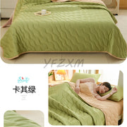 New Florals Spring Summer Blanket for Single Double Soft Skin-friendly Quilt Breathable Comfortable Air Conditioning Comforter - QueensalesOF