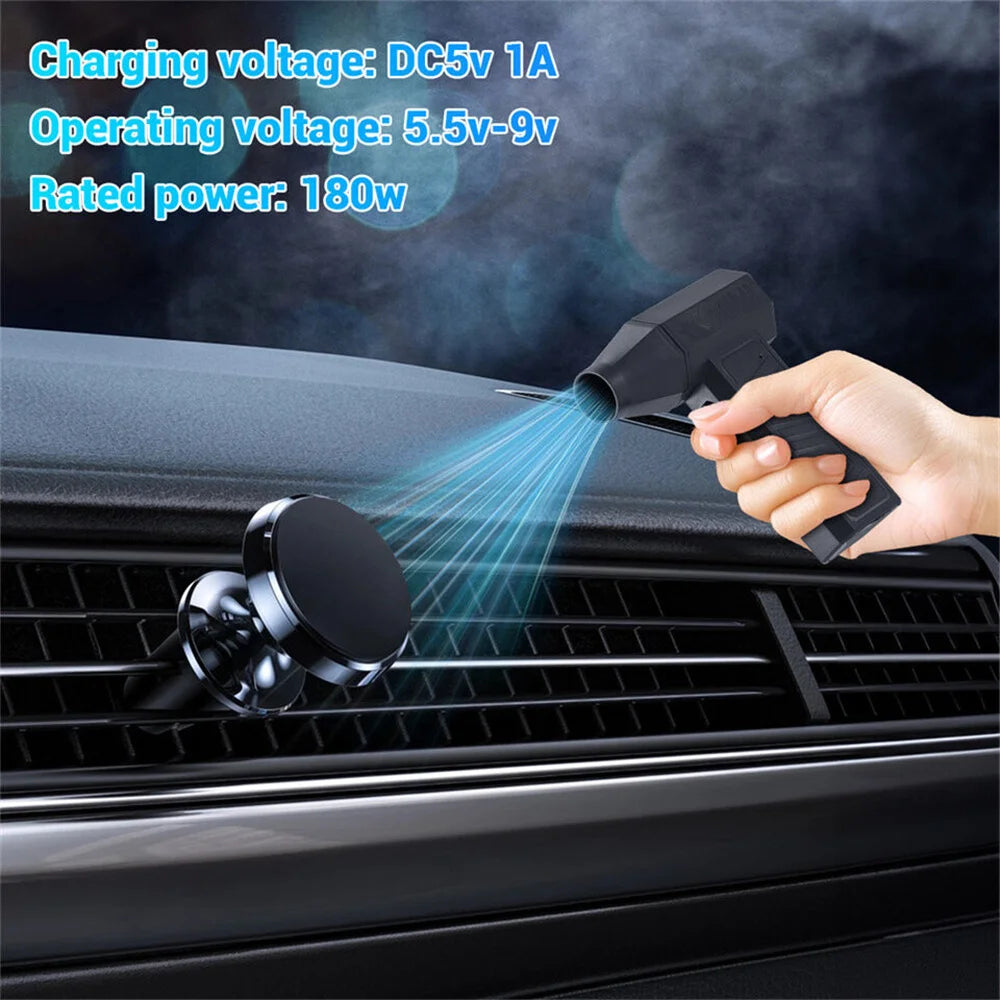 Electric Air Duster 130000RPM, Cordless Rechargeable - QueensalesOF