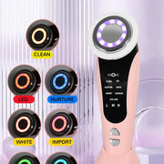 Masajeador Facial 7 en 1 con Luz LED para Todo Tipo de Piel - QueensalesOF