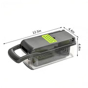 16-in-1 Vegetable Chopper PE+ABS Multi-Blade Kitchen Gadget for Home Cooking & Meal Prep - QueensalesOF