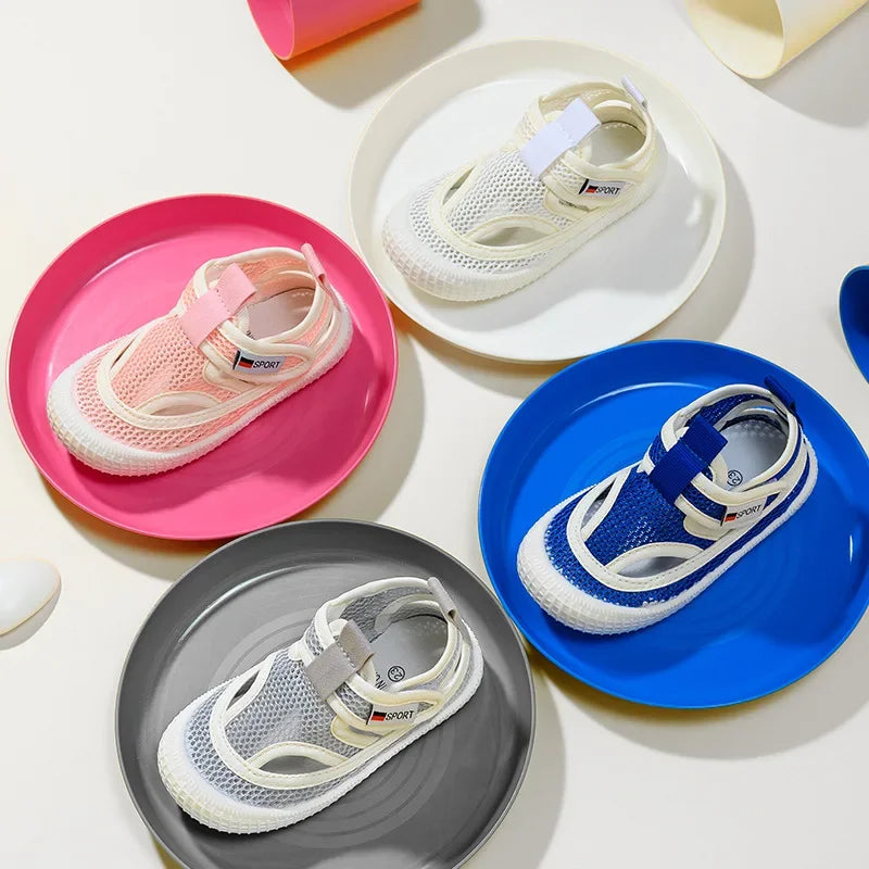 Sandalias de Verano para Niños — Colores Candy, Tallas 21-30 - QueensalesOF