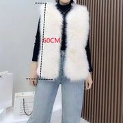 Chaleco de Pelo Sintético para Mujer — Moda Invierno de Alta Calidad - QueensalesOF