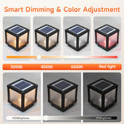 Outdoor Lighting Solar Garden Lights Installable Bulb Exterior Decoration Solar Lights for Patio Path Fence Sunlight Pillar Lamp - QueensalesOF