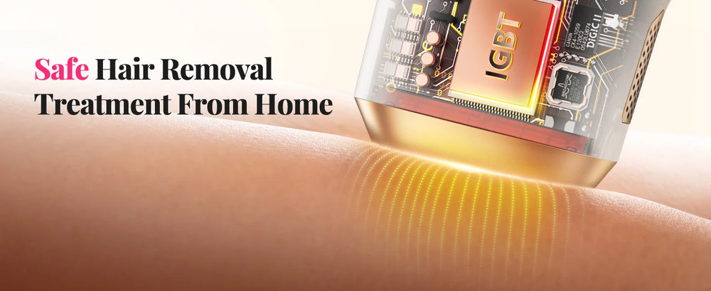 990000 Flashes Hair Removal for Women and Men IPL Hair Removal Body Bikini and Facial Areas Painless Permanent HairRemoval - QueensalesOF