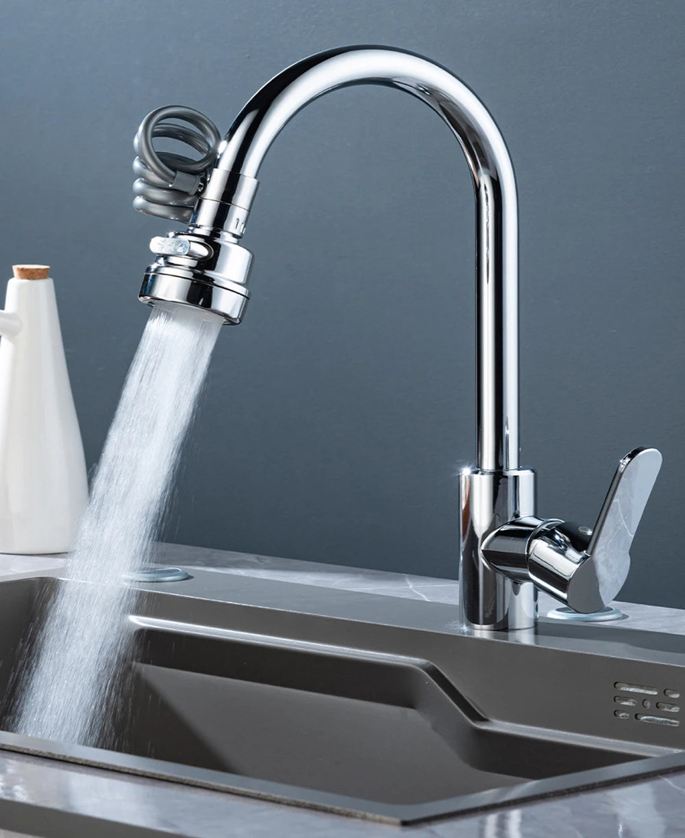 New 3 Modes Sink Faucet 360 Degree Rotation Filter Extension Tube Shower Water Saving Tap Universal Kitchen Gadgets Accessories