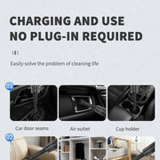Aspiradora Portátil para Auto — 17,000 Pa Sin Cable y Sin Ruido - QueensalesOF