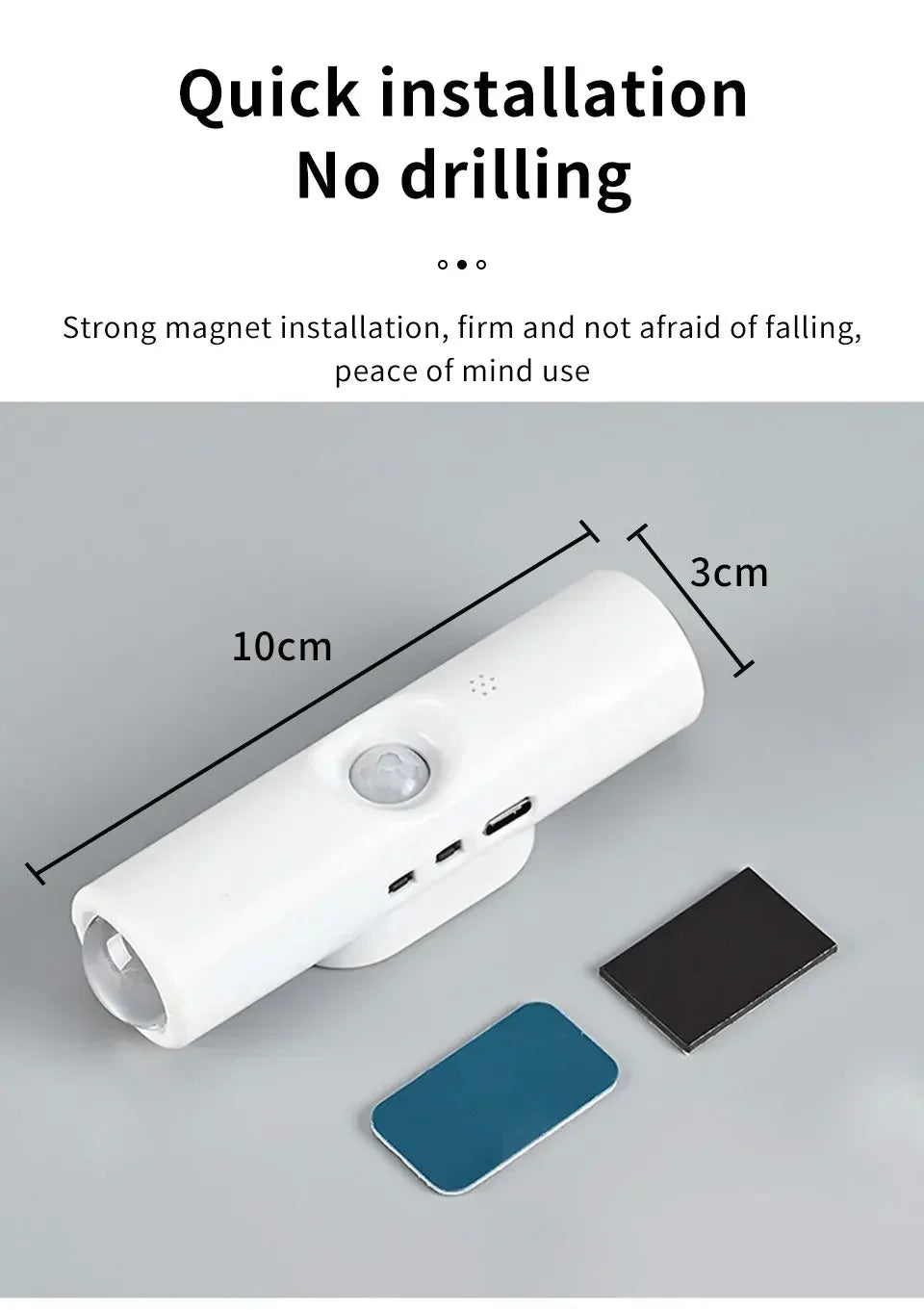 LED Cabinet Lights Motion Sensor Ambient Light Magnetic RGB Rechargeable Wall Sunset Lamp Hallway Stairs Kitchen Night Light - QueensalesOF