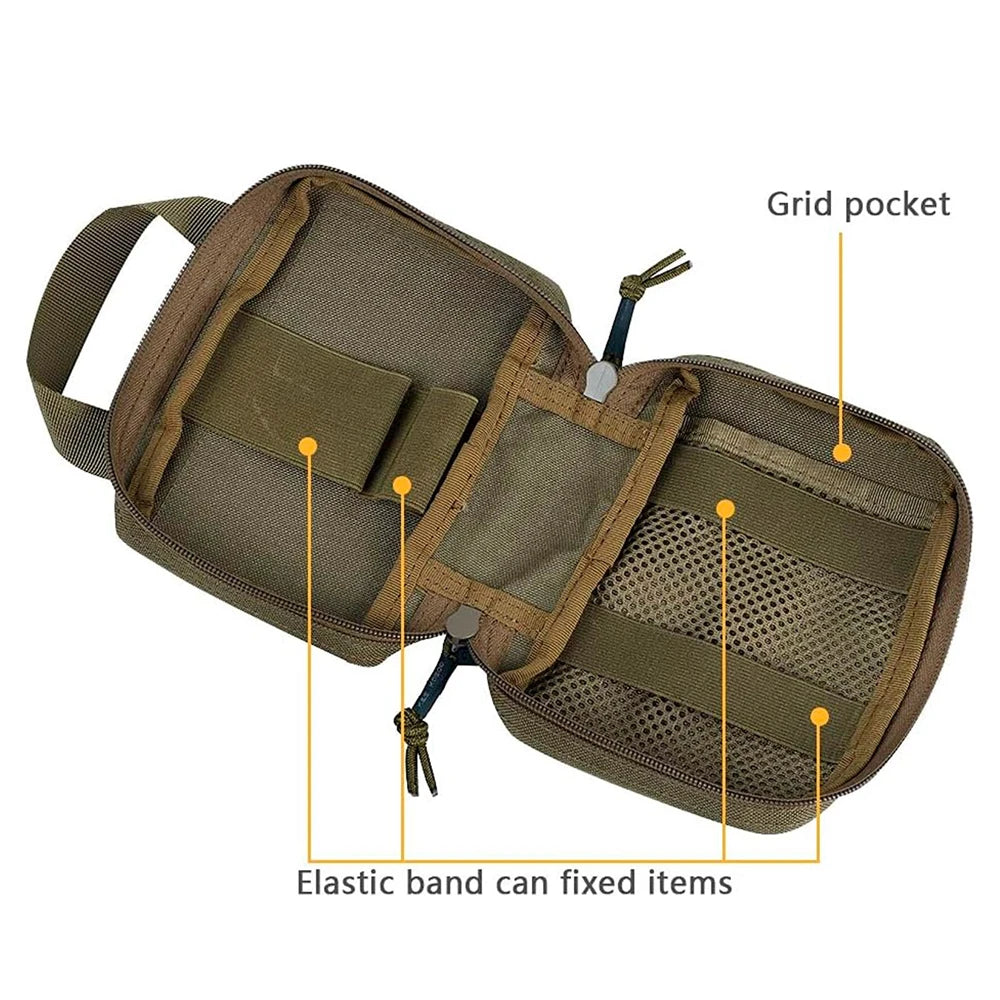 EXCELLENT ELITE SPANKER Tactical Medical Pouch Molle EDC Bag Outdoor Hunting Camping Accessories Pocket - QueensalesOF