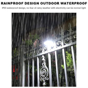 KDULIT Solar Garden Lights Outdoor Solar Clip Light Waterproof Motion Sensor Camping Lamp Fence Street Landscape Wall Decoration - QueensalesOF
