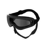 Pet Goggles Adjustable Anti UV Glare Windproof Sunglasses for Dogs Outdoor Hiking Running Beach All Breeds Eye Protection Black - QueensalesOF