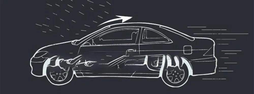 Car Glass Hydrophobic Nano Spray  AIVC Window Waterproof Coating Rearview Mirror Rain Coating Auto Hydrophobic Glass Polishing