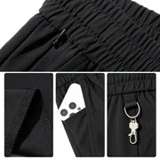 Big Size 9XL Men's Ice Silk Shorts Knee Length Bermuda Male Plus Large Quick Dry Sport Cool Elastic Summer Light Golf Sweatshort - QueensalesOF
