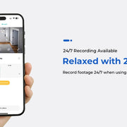IMILAB C21 WiFi Camera 2.5K Baby Monitor Indoor IP Camera with PTZ Night Vision 2-Way Audio Human Tracking AI Detection - QueensalesOF