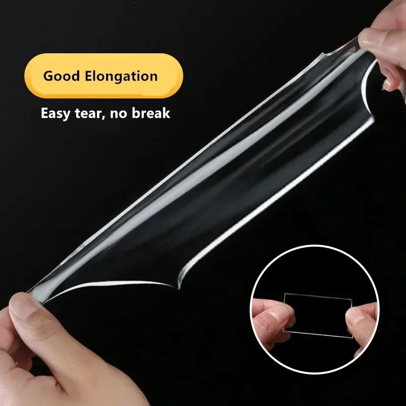 Double Contact Nano Tape Powerful Extra Strong Sided Adhesive for Kitchen and Bathroom Waterproof and Cleanable Tool