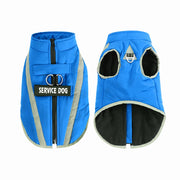 Warm Fleece Dog clothes Personalized Waterproof Winter Clothes for Small Medium Large Dogs Pet Clothing Jackets Dog Accessories - QueensalesOF