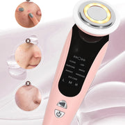 Masajeador Facial 7 en 1 con Luz LED para Todo Tipo de Piel - QueensalesOF