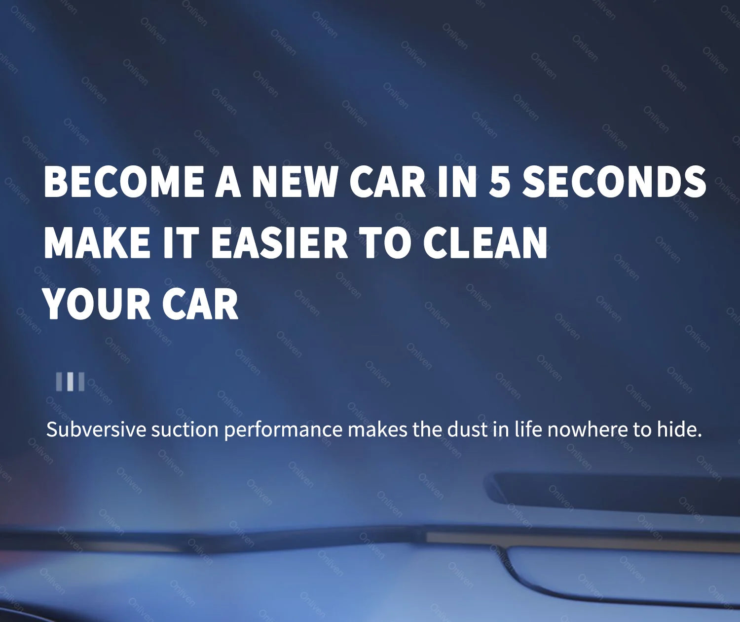 SZUK 17000PA Car Vacuum Clenaer Mini Cordlees Powerful Wirelens Handheid Cleinang Machine Car Cleaner Portoble Vaccum Cleanes