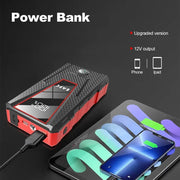 2000A/1200A Car Jump Starter Portable Power Bank 600A Car Battery Emergency Booster for Petrol Diesel 12V Car Starting Device - QueensalesOF