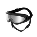 Pet Goggles Adjustable Anti UV Glare Windproof Sunglasses for Dogs Outdoor Hiking Running Beach All Breeds Eye Protection Black