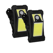 KDULIT Solar Garden Lights Outdoor Solar Clip Light Waterproof Motion Sensor Camping Lamp Fence Street Landscape Wall Decoration - QueensalesOF