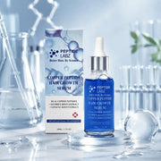 Copper Peptide GHK-cu Hair Growth Serum - Natural Gentle Formula Strengthens Hair Follicles For All Hair Types - QueensalesOF