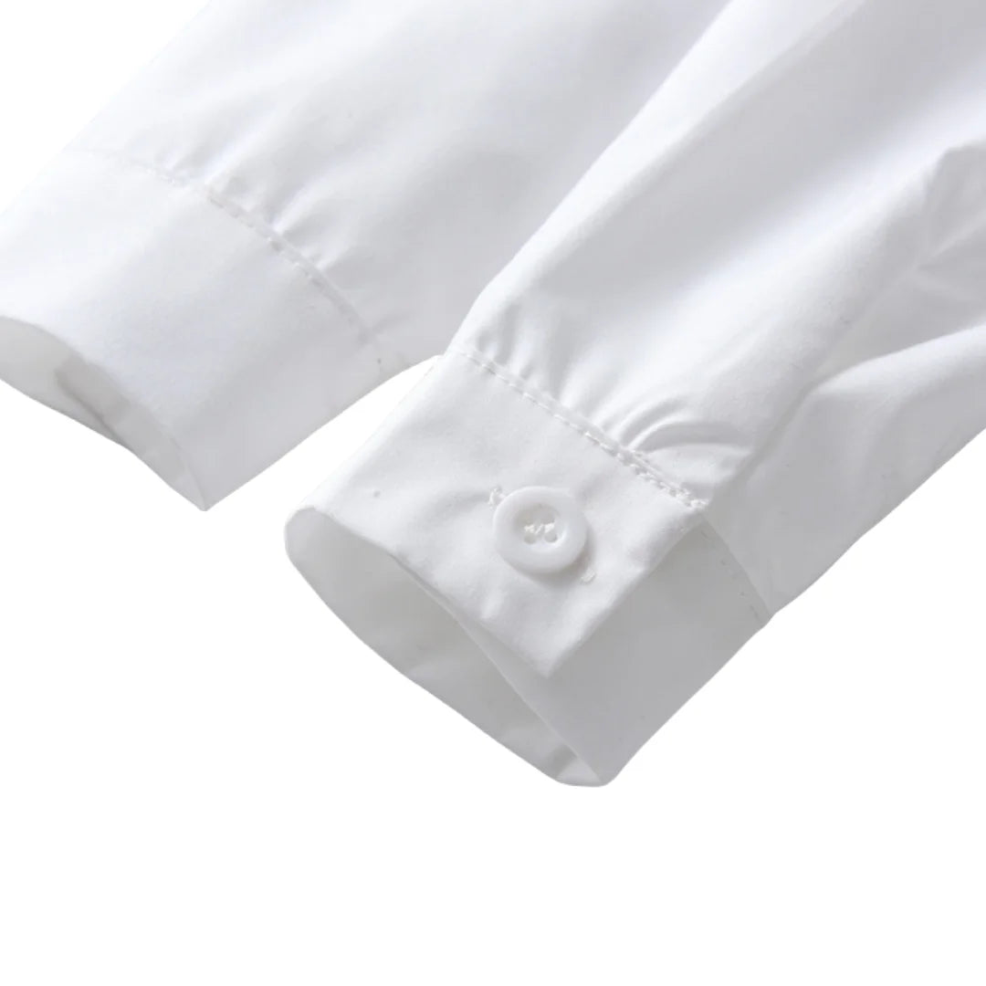 1 2 3 4 5 6Y Wedding Flower Boy Costume Classic White Shirt with Star Printed Suspender Set Children Kid Autumn Christmas Outfit