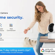 IMILAB C21 WiFi Camera 2.5K Baby Monitor Indoor IP Camera with PTZ Night Vision 2-Way Audio Human Tracking AI Detection - QueensalesOF