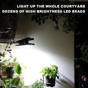 KDULIT Solar Garden Lights Outdoor Solar Clip Light Waterproof Motion Sensor Camping Lamp Fence Street Landscape Wall Decoration - QueensalesOF