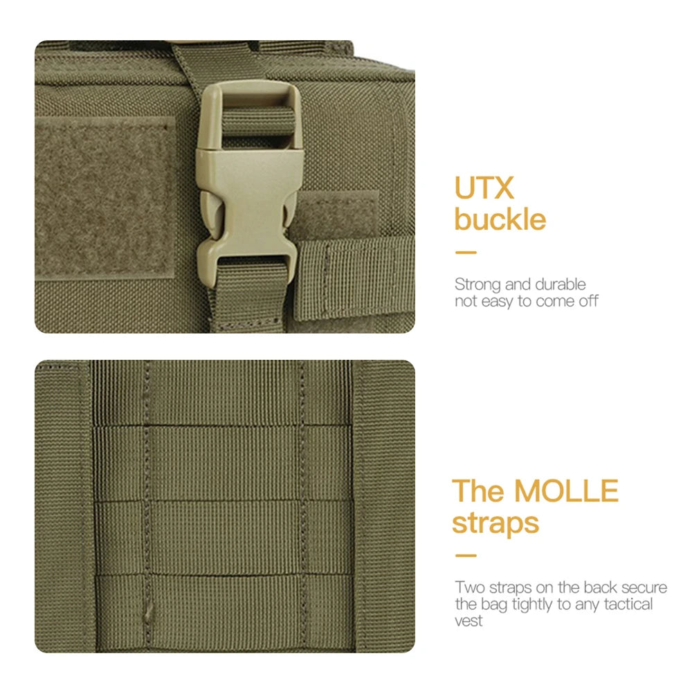EXCELLENT ELITE SPANKER Tactical Medical Pouch Molle EDC Bag Outdoor Hunting Camping Accessories Pocket - QueensalesOF