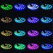1m USB LED Strip Lights 60LEDs/m RGB Tape SMD 2835 With Remote Control Flexible Tape Diode Ribbon TV Backlight Room Decor - QueensalesOF