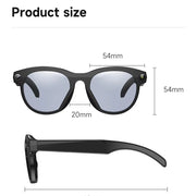 Lenovo HOT1600W Camera AI Smart Glasses HD Video Recording Real-time Translation AI Recognition Wifi Transmission Music Control - QueensalesOF