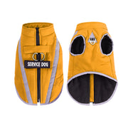 Warm Fleece Dog clothes Personalized Waterproof Winter Clothes for Small Medium Large Dogs Pet Clothing Jackets Dog Accessories - QueensalesOF