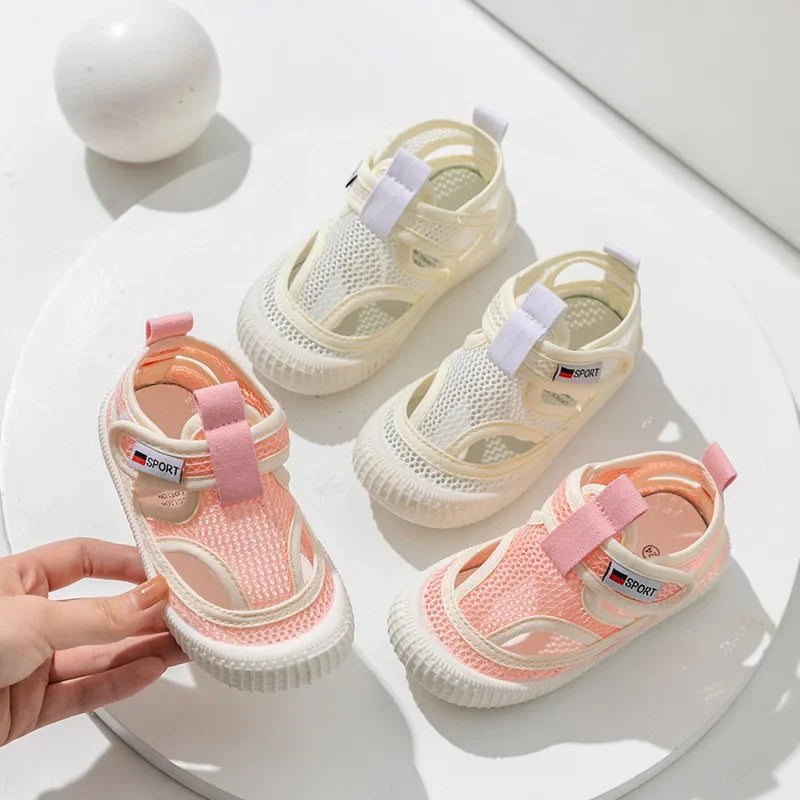 Sandalias de Verano para Niños — Colores Candy, Tallas 21-30 - QueensalesOF