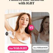 990000 Flashes Hair Removal for Women and Men IPL Hair Removal Body Bikini and Facial Areas Painless Permanent HairRemoval - QueensalesOF