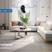 IMILAB C21 WiFi Camera 2.5K Baby Monitor Indoor IP Camera with PTZ Night Vision 2-Way Audio Human Tracking AI Detection - QueensalesOF
