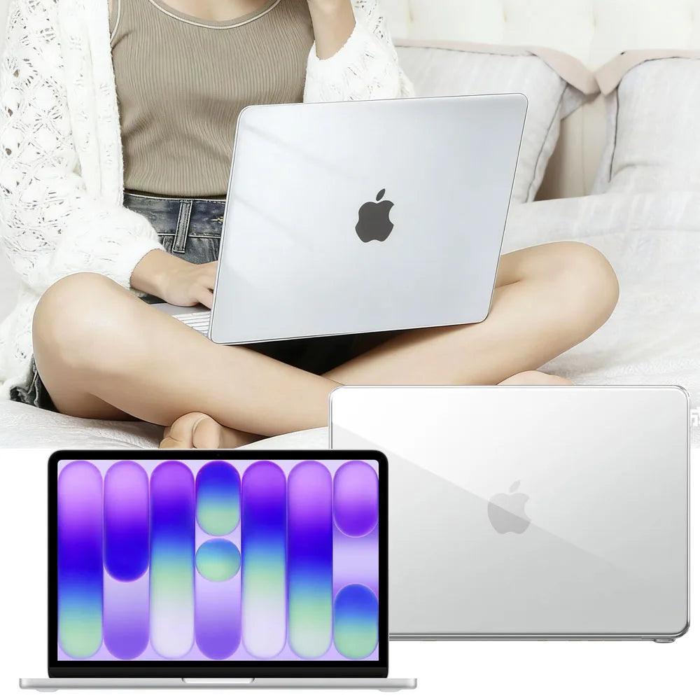 2026 Laptop Case For MacBook Neo Case 13 inch 2026 (Model A3404),Crystal Clear 100% Match Official Color  Hard Shell Laptop Case