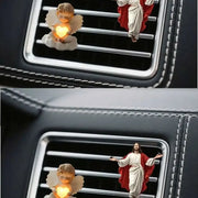 2pcs Angelic Car Air Vent Clip, Women's Car Decor, Cute Acrylic Car Air Freshener Vent Clip, Car Accessory - QueensalesOF