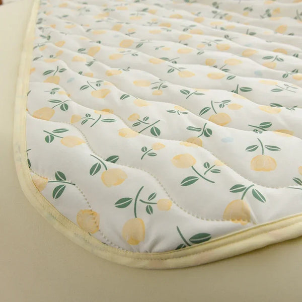 New Florals Spring Summer Blanket for Single Double Soft Skin-friendly Quilt Breathable Comfortable Air Conditioning Comforter - QueensalesOF