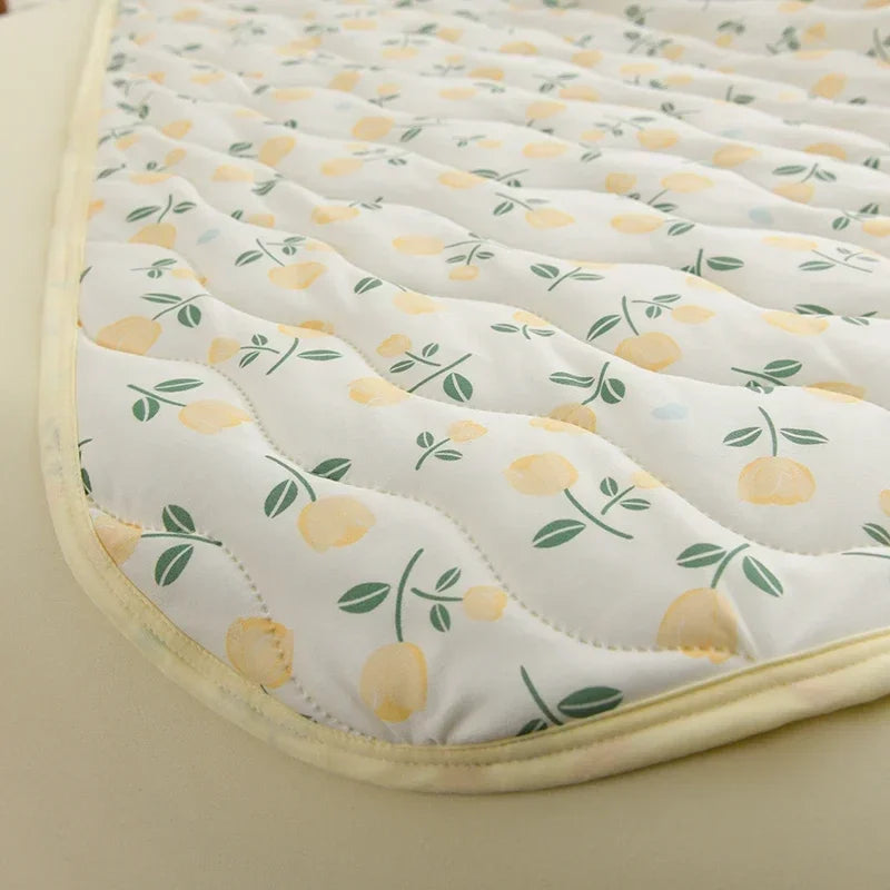 New Florals Spring Summer Blanket for Single Double Soft Skin-friendly Quilt Breathable Comfortable Air Conditioning Comforter - QueensalesOF