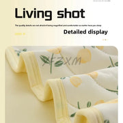 New Florals Spring Summer Blanket for Single Double Soft Skin-friendly Quilt Breathable Comfortable Air Conditioning Comforter - QueensalesOF