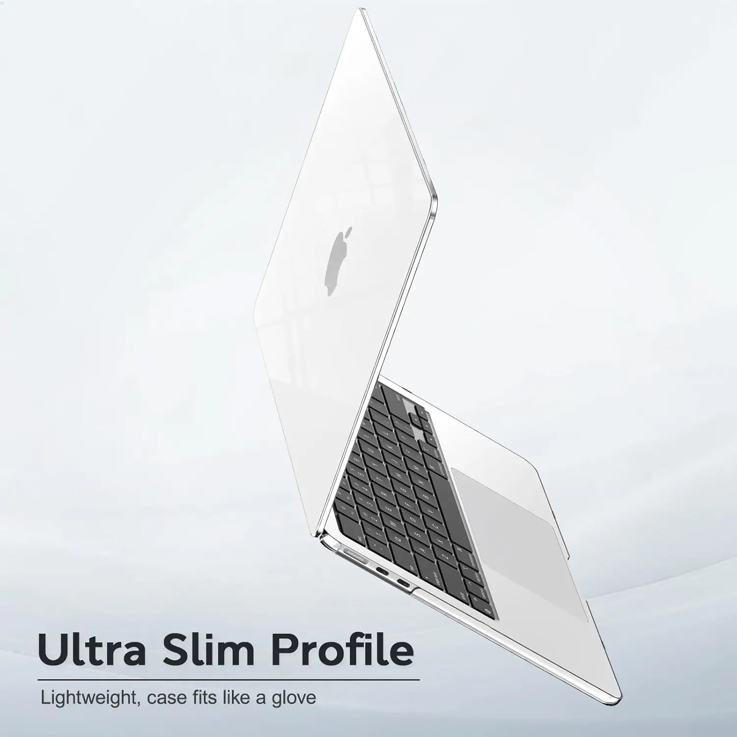 2026 Laptop Case For MacBook Neo Case 13 inch 2026 (Model A3404),Crystal Clear 100% Match Official Color  Hard Shell Laptop Case