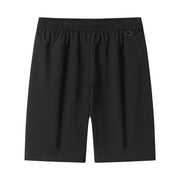 Big Size 9XL Men's Ice Silk Shorts Knee Length Bermuda Male Plus Large Quick Dry Sport Cool Elastic Summer Light Golf Sweatshort - QueensalesOF