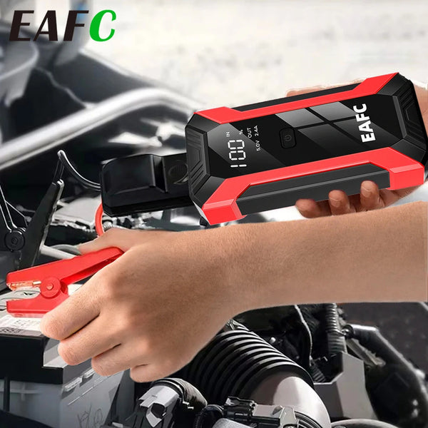 2000A/1200A Car Jump Starter Portable Power Bank 600A Car Battery Emergency Booster for Petrol Diesel 12V Car Starting Device - QueensalesOF