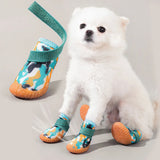 Zapatos de Malla Transpirable para Perros Pequeños — Antideslizantes de Verano - QueensalesOF