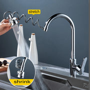 New 3 Modes Sink Faucet 360 Degree Rotation Filter Extension Tube Shower Water Saving Tap Universal Kitchen Gadgets Accessories - QueensalesOF