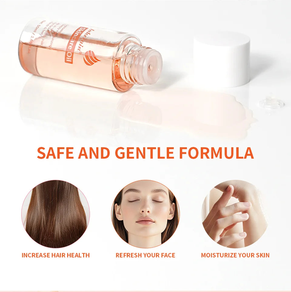 Skincare Oil Vitamin E Skin Care Essence For Scars Pregnancy Marks Facial Body Moisturizing Hydrating Oil For All Skin Types - QueensalesOF
